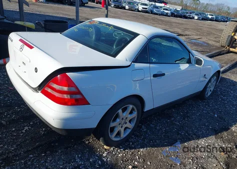 1999 Mercedes-Benz Slk 230 Kompressor z USA, uszkodzony, nr VIN WDBKK47F8XF105315